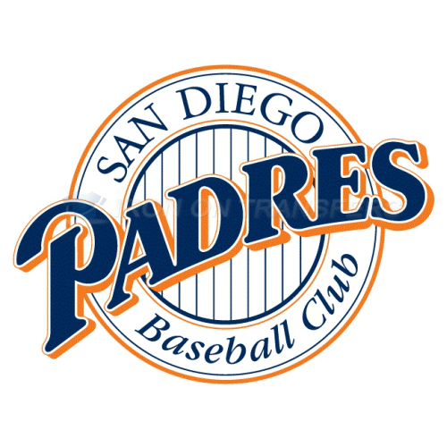 San Diego Padres Iron-on Stickers (Heat Transfers)NO.1863